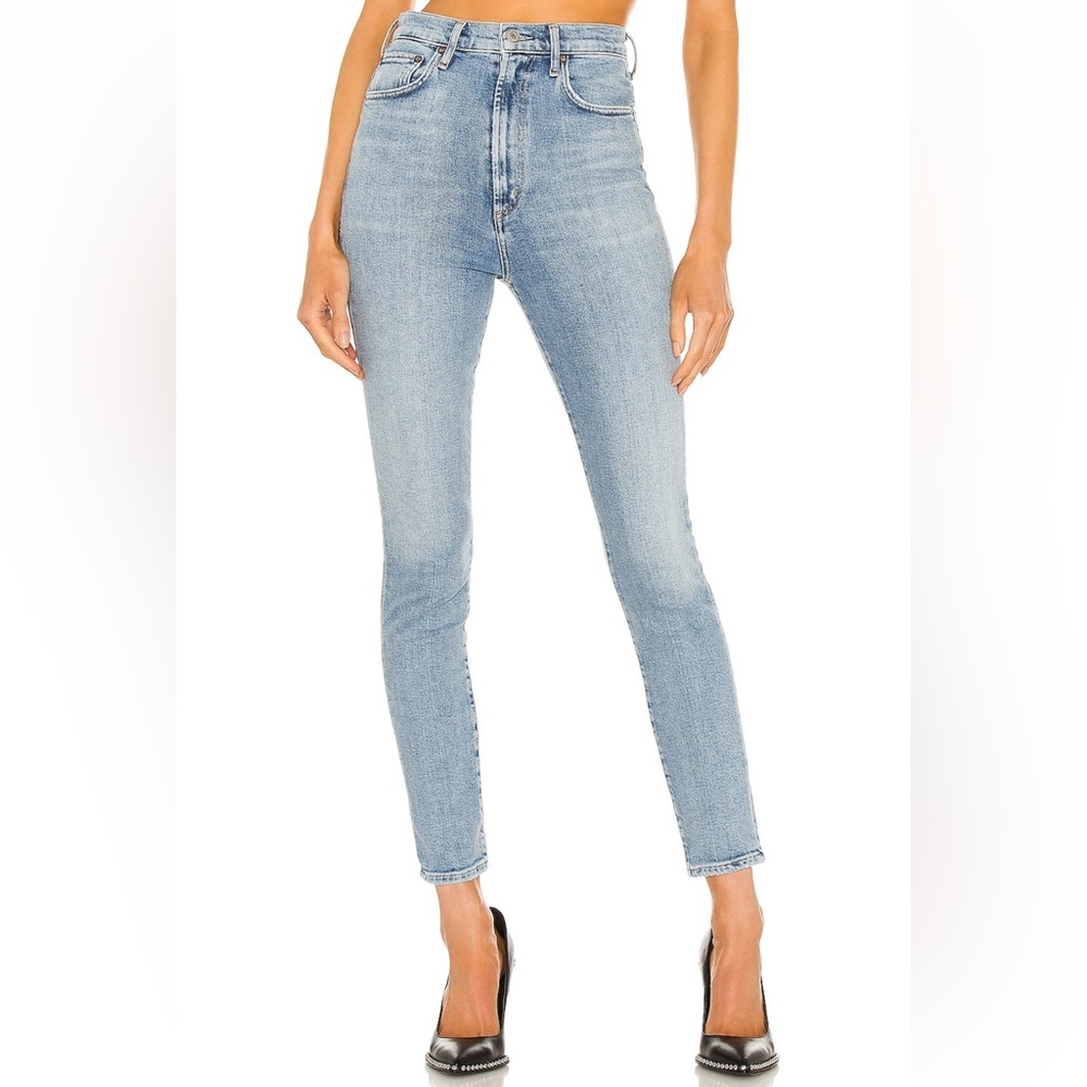 AGOLDE PINCH WAIST SKINNY JEANS 24